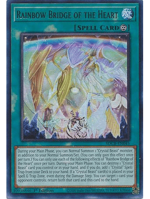 Rainbow Bridge of the Heart - SDCB-EN045 - Ultra Rare 1st Edition