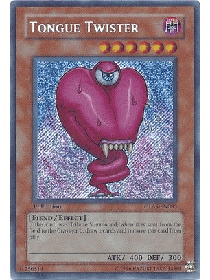 Tongue Twister - GLAS-EN085 - Secret Rare 1st Edition
