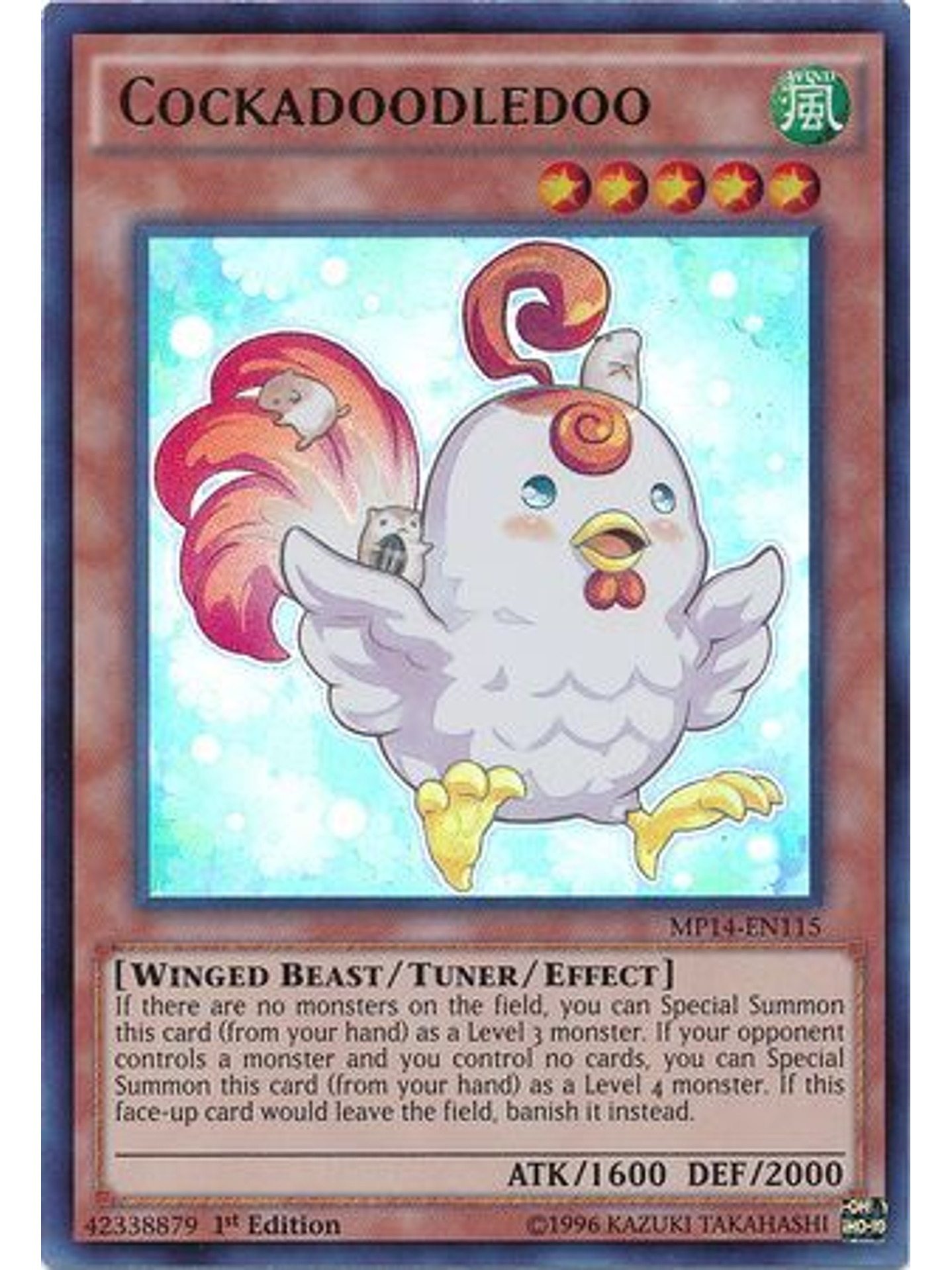 Cockadoodledoo - MP14-EN115 - Ultra Rare 1st Edition 1