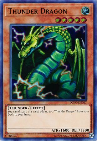Thunder Dragon - LCKC-EN067 - Ultra Rare Unlimited
