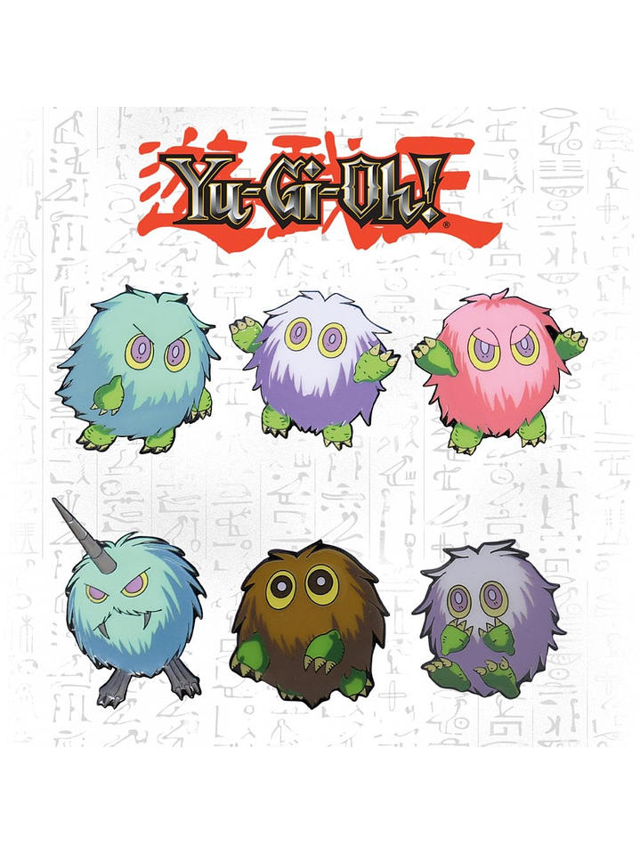 Limited Edition Set of 6 Kuriboh Pin Badges 1