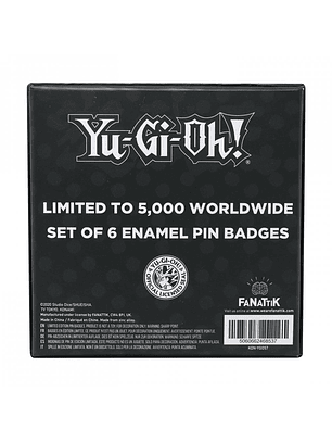 Limited Edition Set of 6 Kuriboh Pin Badges