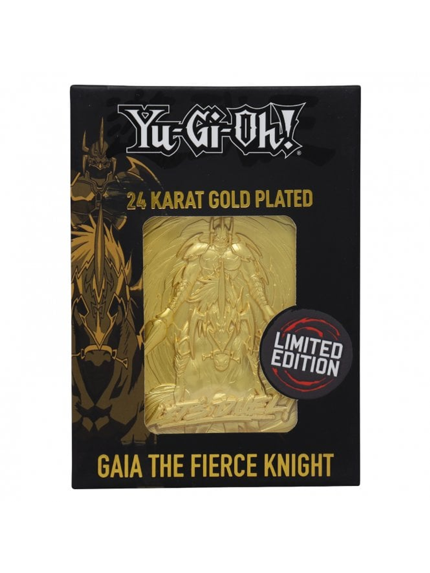 Gaia the Fierce Knight 24K Gold Plated Limited Edition Card 1