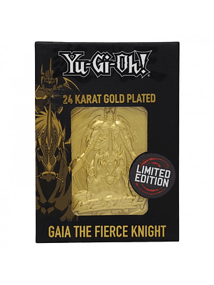 Gaia the Fierce Knight 24K Gold Plated Limited Edition Card