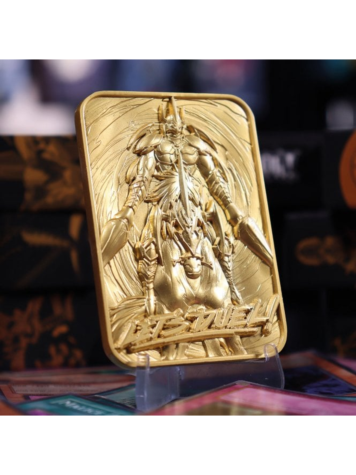 Gaia the Fierce Knight 24K Gold Plated Limited Edition Card 6