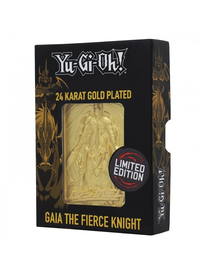 Gaia the Fierce Knight 24K Gold Plated Limited Edition Card 7