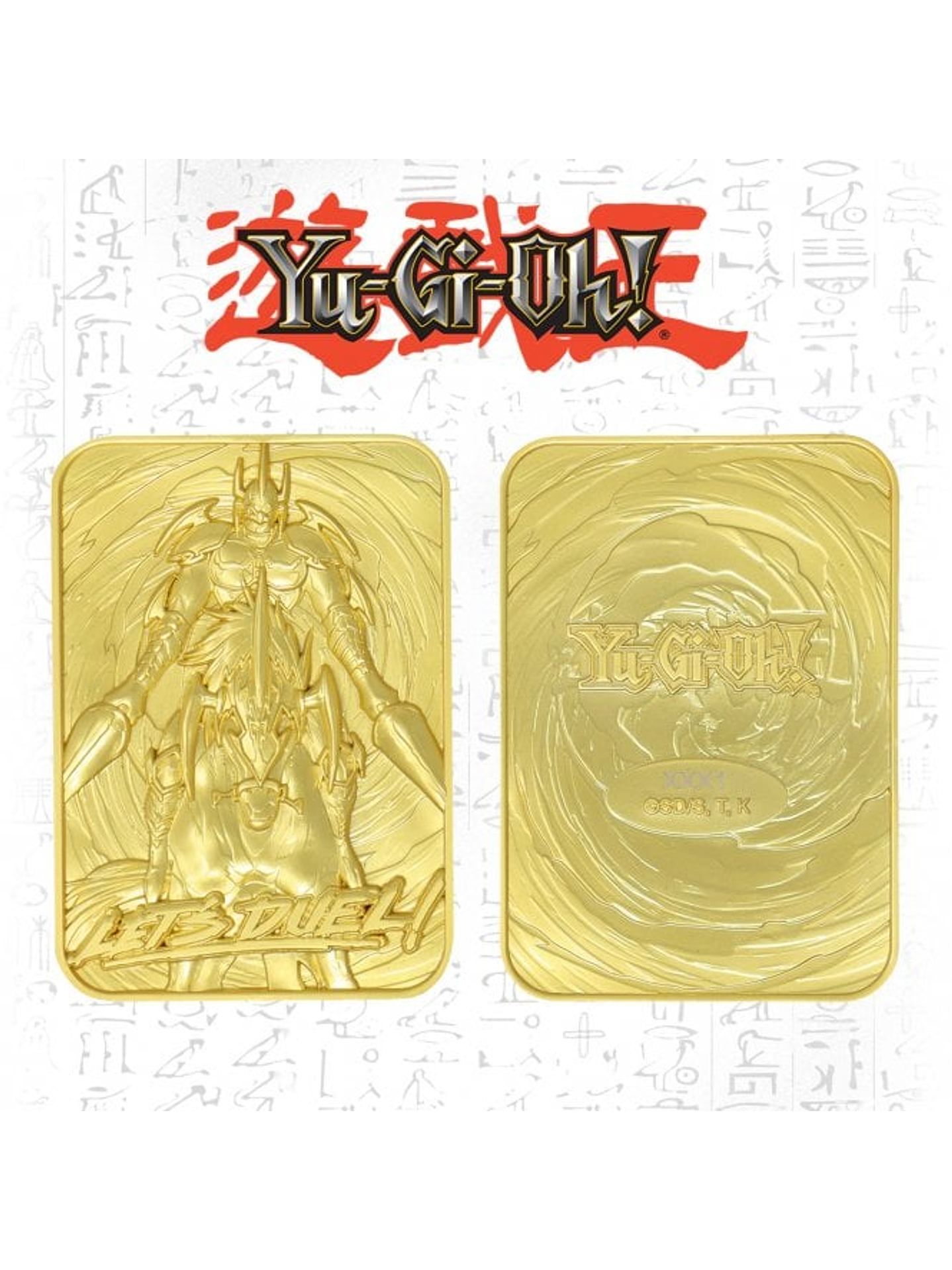 Gaia the Fierce Knight 24K Gold Plated Limited Edition Card 2