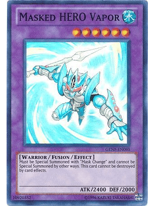 Masked Hero Vapor - GENF-EN095 - Super Rare Unlimited