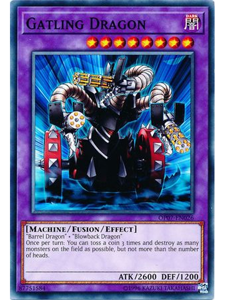 Gatling Dragon - OP07-EN026 - Common 1