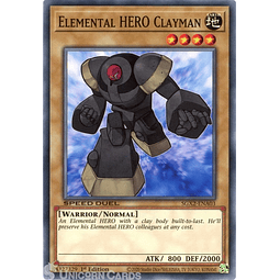 Elemental HERO Clayman - SGX2-ENA03 - Common 1st Edition