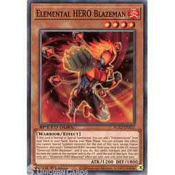 Elemental HERO Blazeman - SGX2-ENA11 - Common 1st Edition