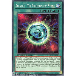 Sabatiel - The Philosopher's Stone - SGX2-ENA17 - Common 1st Edition