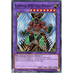 Elemental HERO Wild Wingman - SGX2-ENA23 - Common 1st Edition