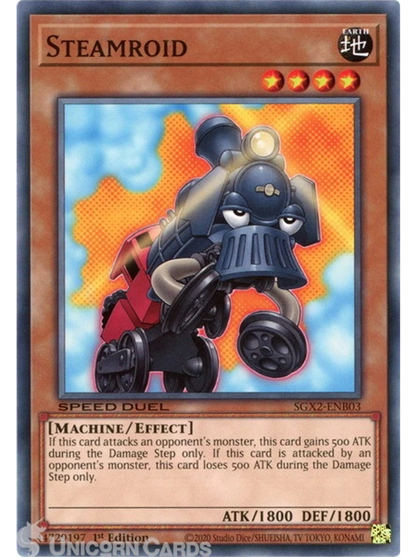 Steamroid - SGX2-ENB03 - Common 1st Edition 1