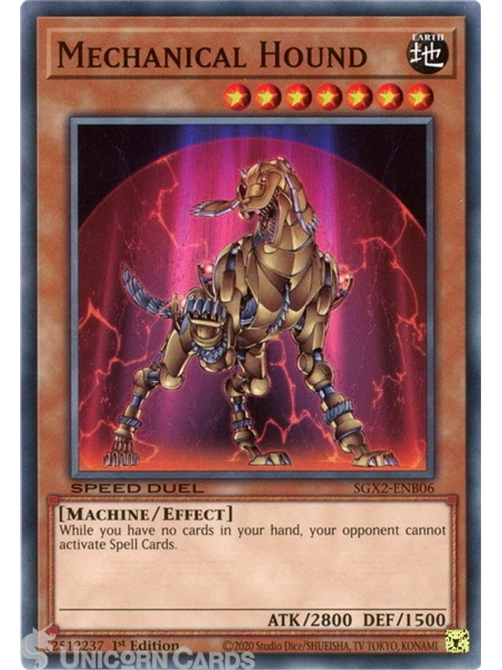 Mechanical Hound - SGX2-ENB06 - Common 1st Edition 1