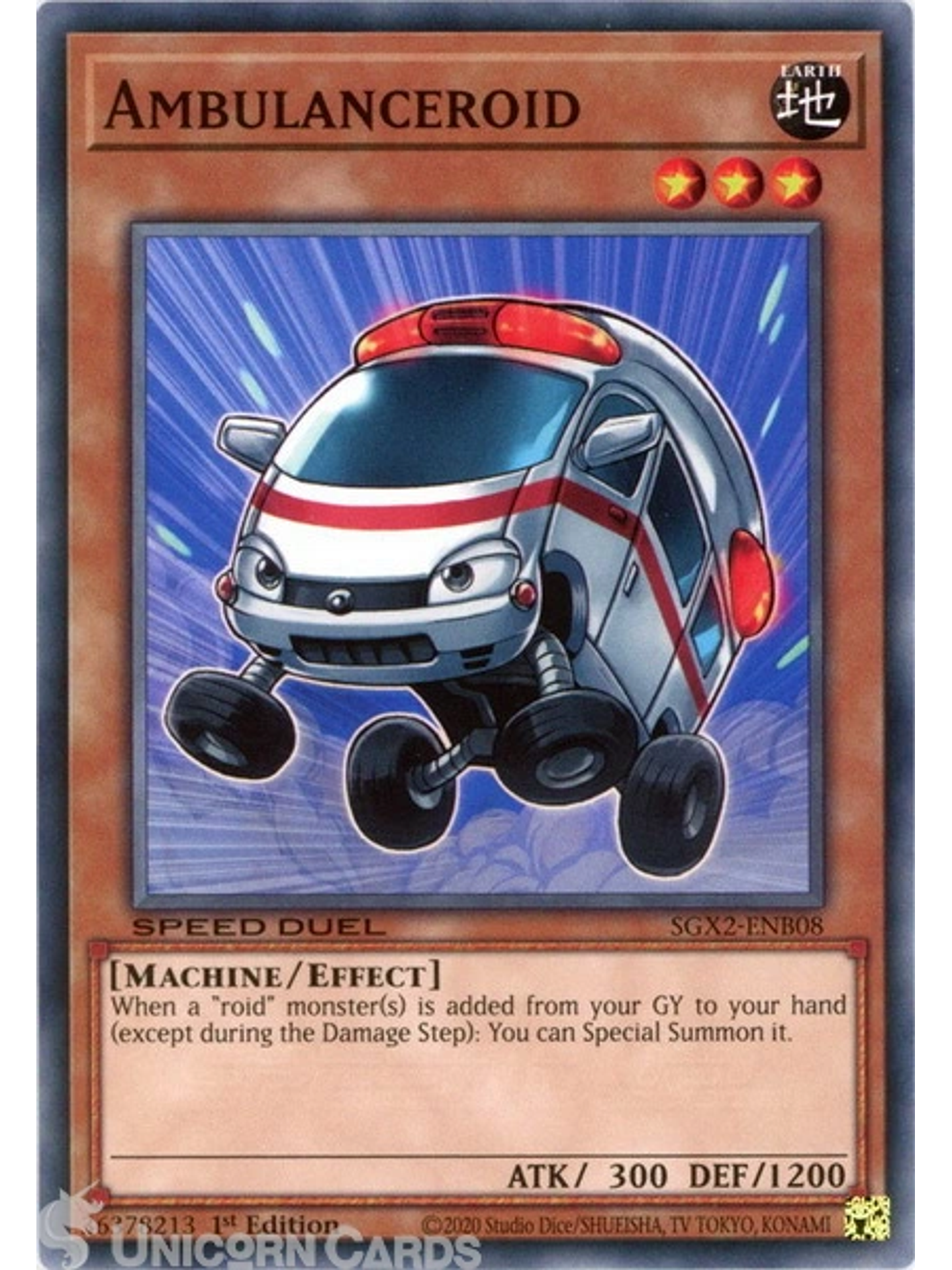 Ambulanceroid - SGX2-ENB08 - Common 1st Edition 1