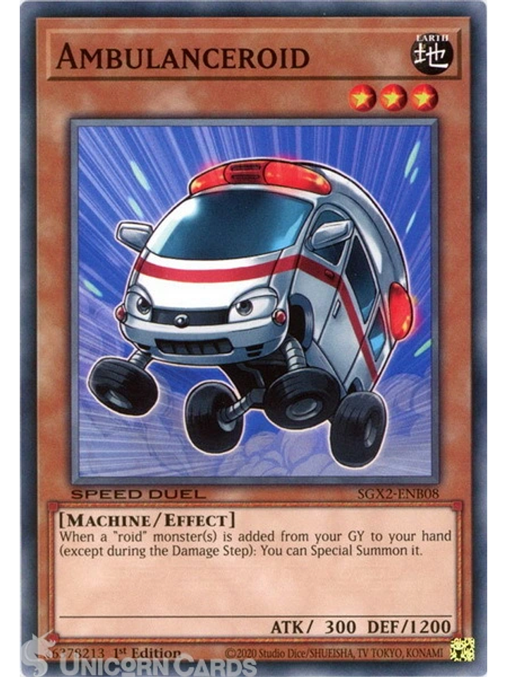 Ambulanceroid - SGX2-ENB08 - Common 1st Edition 1