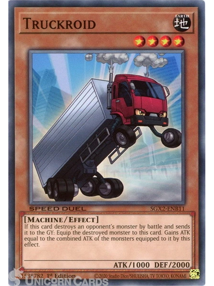 Truckroid - SGX2-ENB11 - Common 1st Edition 1