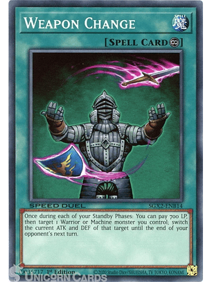 Weapon Change - SGX2-ENB14 - Common 1st Edition