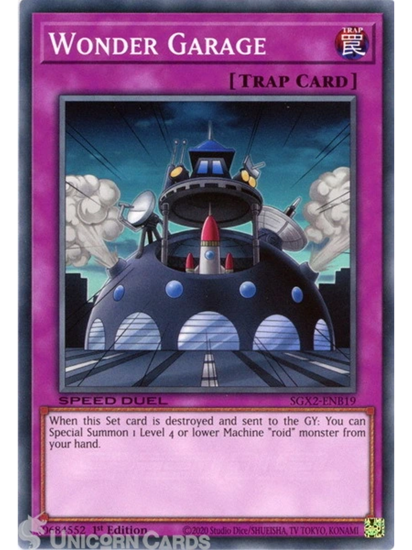 Wonder Garage - SGX2-ENB19 - Common 1st Edition 1