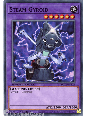 Steam Gyroid - SGX2-ENB21 - Common 1st Edition