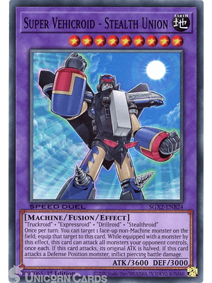 Super Vehicroid - Stealth Union - SGX2-ENB24 - Common 1st Edition