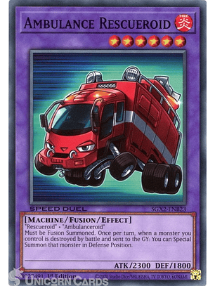 Ambulance Rescueroid - SGX2-ENB23 - Common 1st Edition