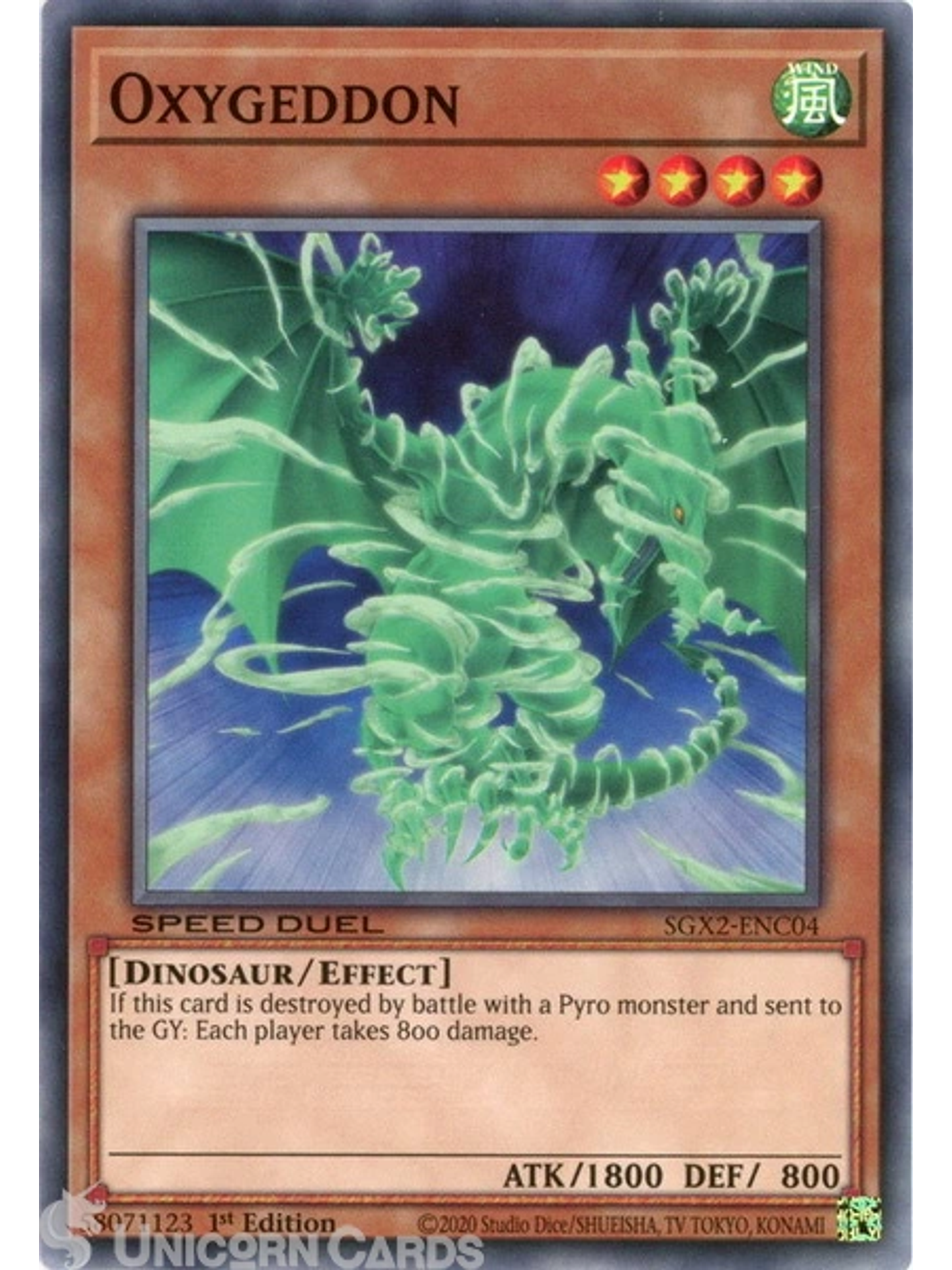 Oxygeddon - SGX2-ENC04 - Common 1st Edition 1