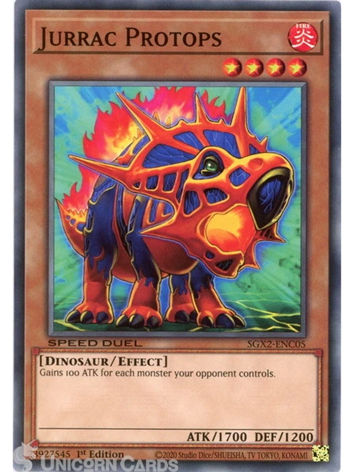 Jurrac Protops - SGX2-ENC05 - Common 1st Edition 1