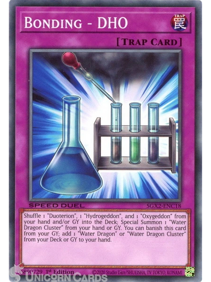 Bonding - DHO - SGX2-ENC18 - Common 1st Edition 1