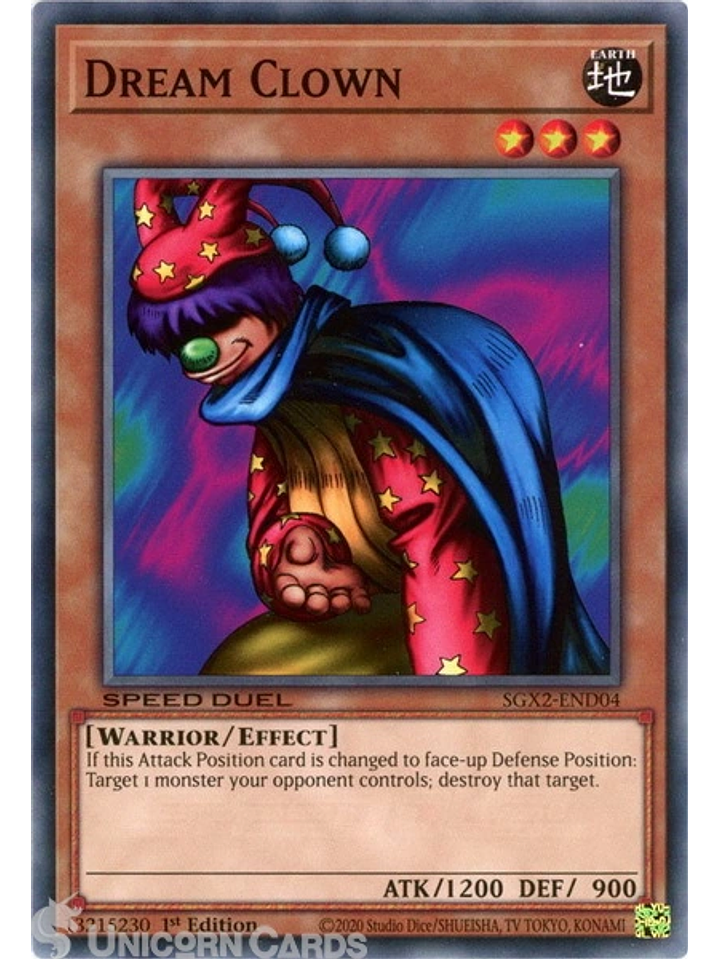 Dream Clown - SGX2-END04 - Common 1st Edition 1