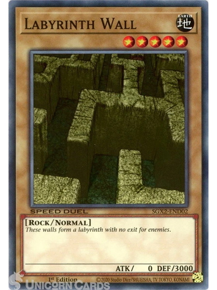 Labyrinth Wall - SGX2-END02 - Common 1st Edition 1