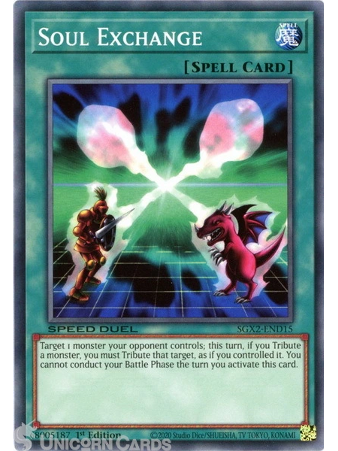 Soul Exchange - SGX2-END15 - Common 1st Edition 1