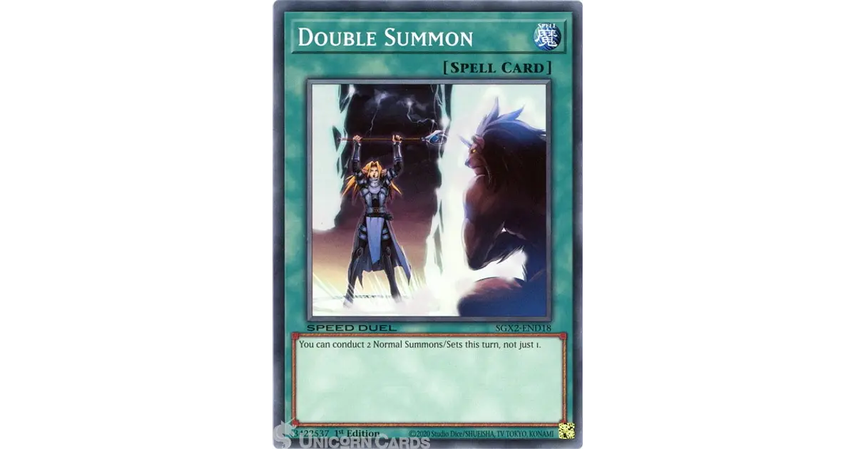 Invocación Doble - SGX2-END18 - Común - 1ª Edición