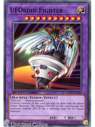 UFOroid Fighter - SGX2-ENE10 - Common 1st Edition
