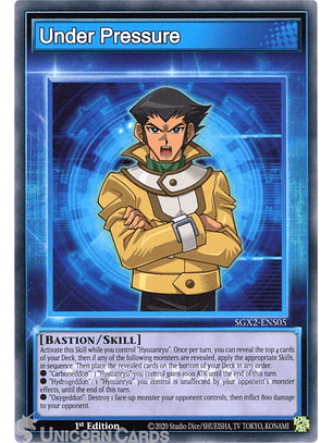 Under Pressure - SGX2-ENS05 - Common 1st Edition