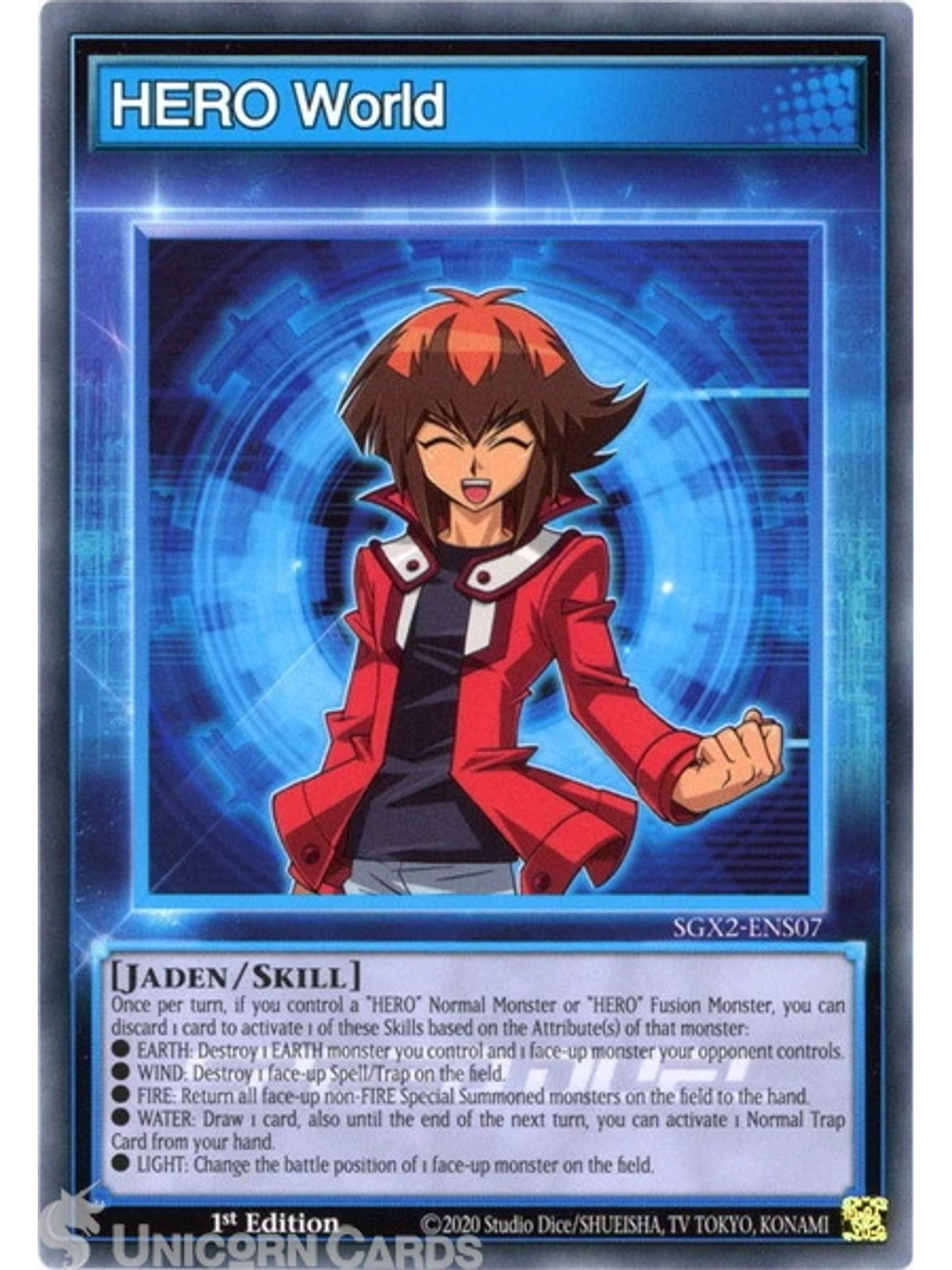 HERO World - SGX2-ENS07 - Common 1st Edition 1