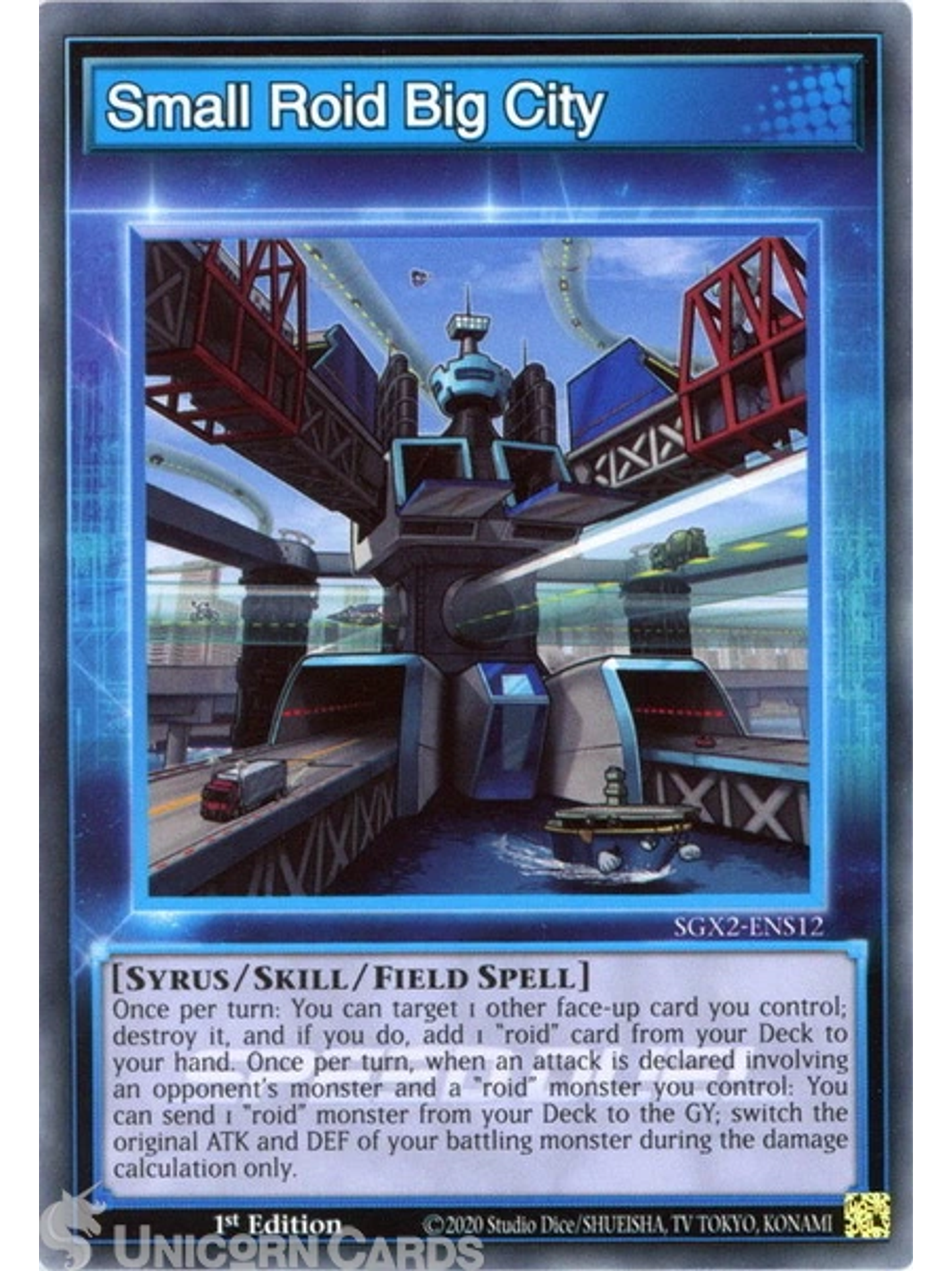 Small Roid Big City - SGX2-ENS12 - Common 1st Edition 1