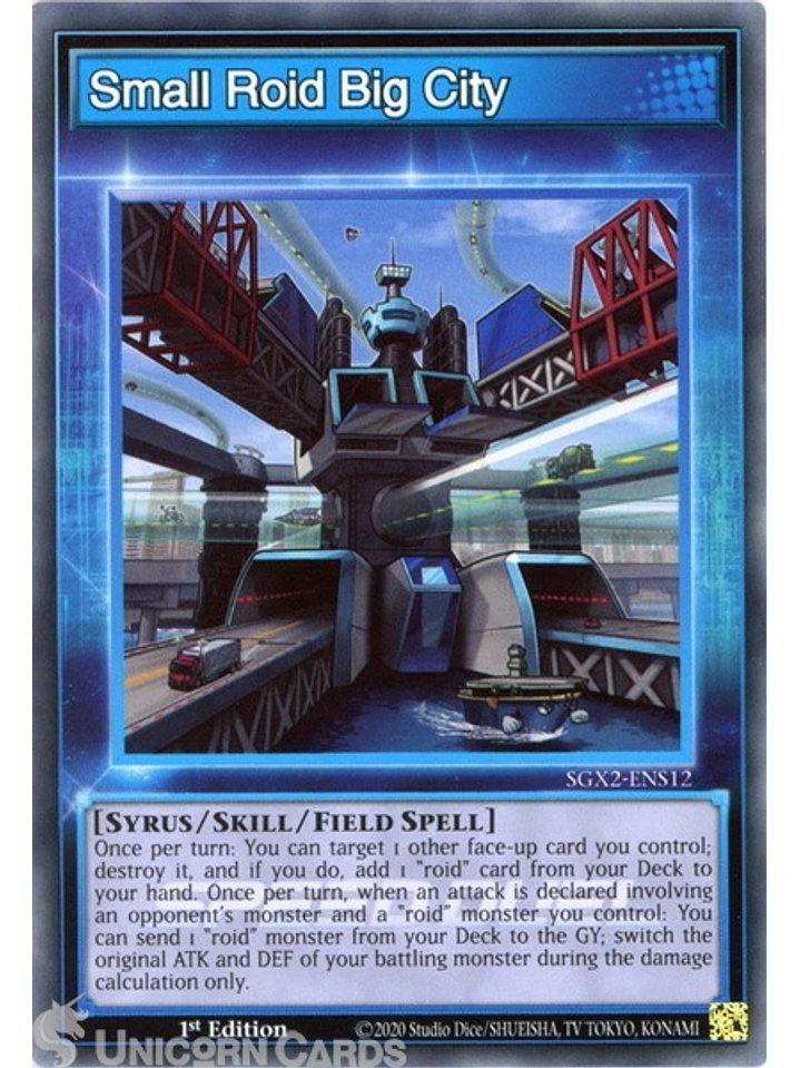 Small Roid Big City - SGX2-ENS12 - Common 1st Edition 1