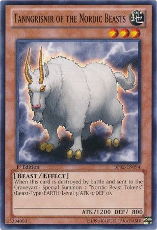 Tanngrisnir of the Nordic Beasts - BP02-EN094 - Common 1st Edition