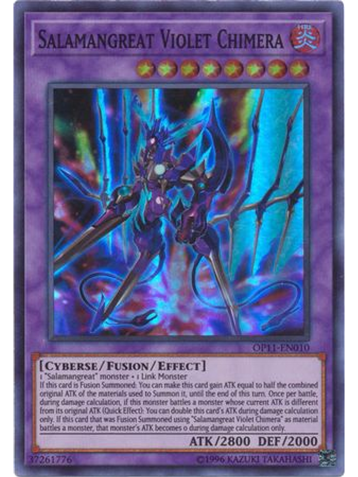 Salamangreat Violet Chimera - OP11-EN010 - Super Rare 1