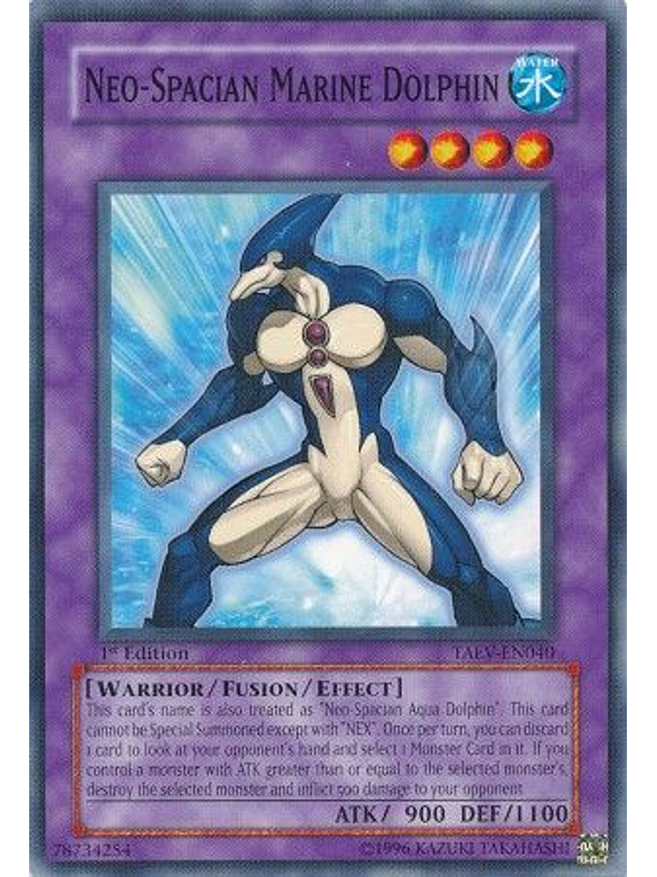 Neo-Spacian Marine Dolphin - TAEV-EN040 - Common 1st Edition 1
