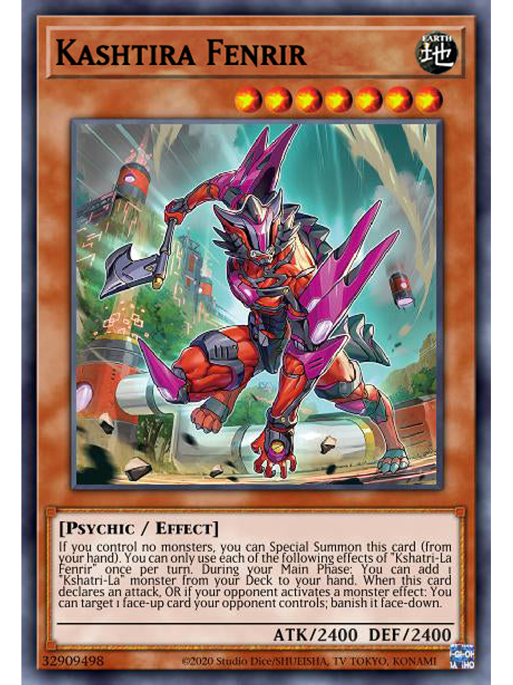 Kashtira Fenrir  - DABL-EN012 - Ultra Rare 1st Edition 1