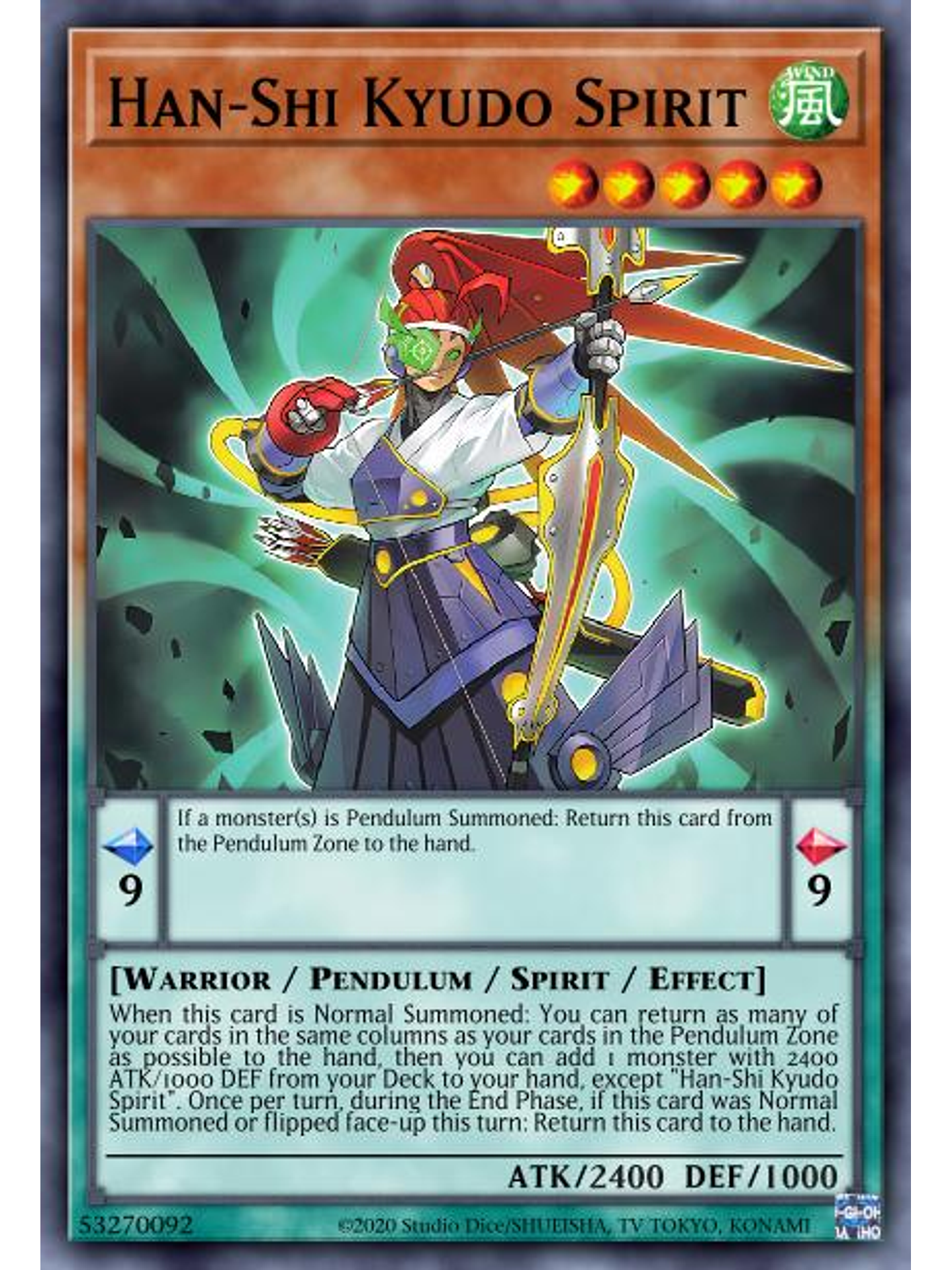 Han-Shi Kyudo Spirit  - DABL-EN032 - Common 1st Edition 1