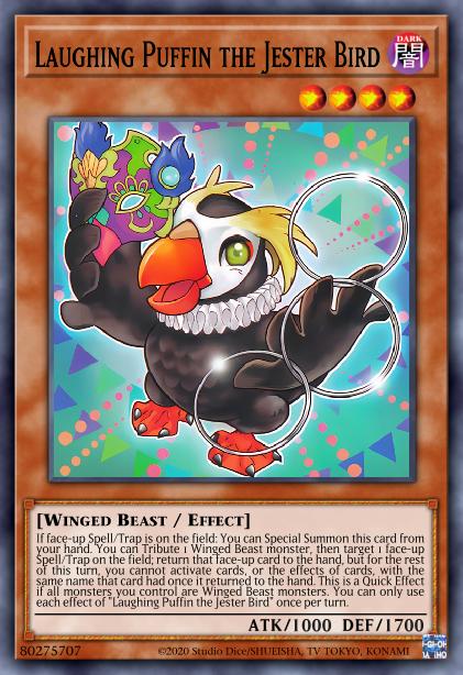 Laughing Puffin  - DABL-EN033 - Common 1st Edition