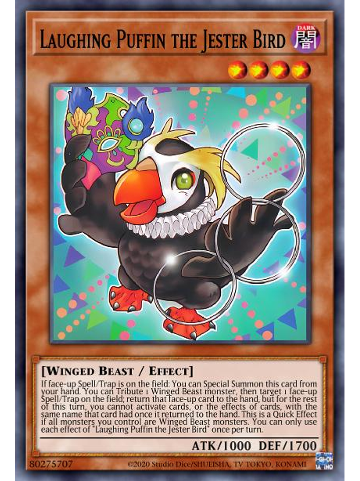 Laughing Puffin  - DABL-EN033 - Common 1st Edition 1