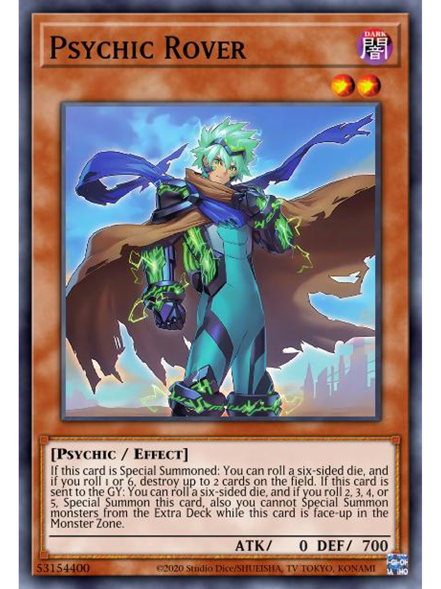 Psychic Rover  - DABL-EN035 - Common 1st Edition 1