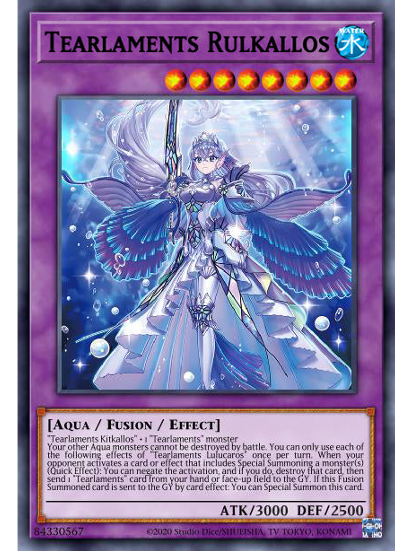 Tearlaments Rulkallos  - DABL-EN039 - Secret Rare 1st Edition 1