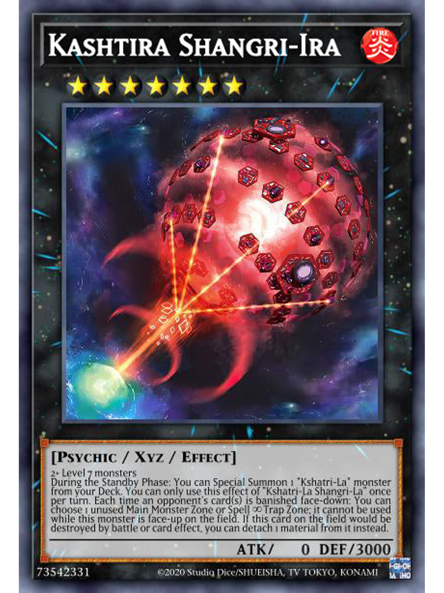 Kashtira Shangri-Ira  - DABL-EN045 - Super Rare 1st Edition 1