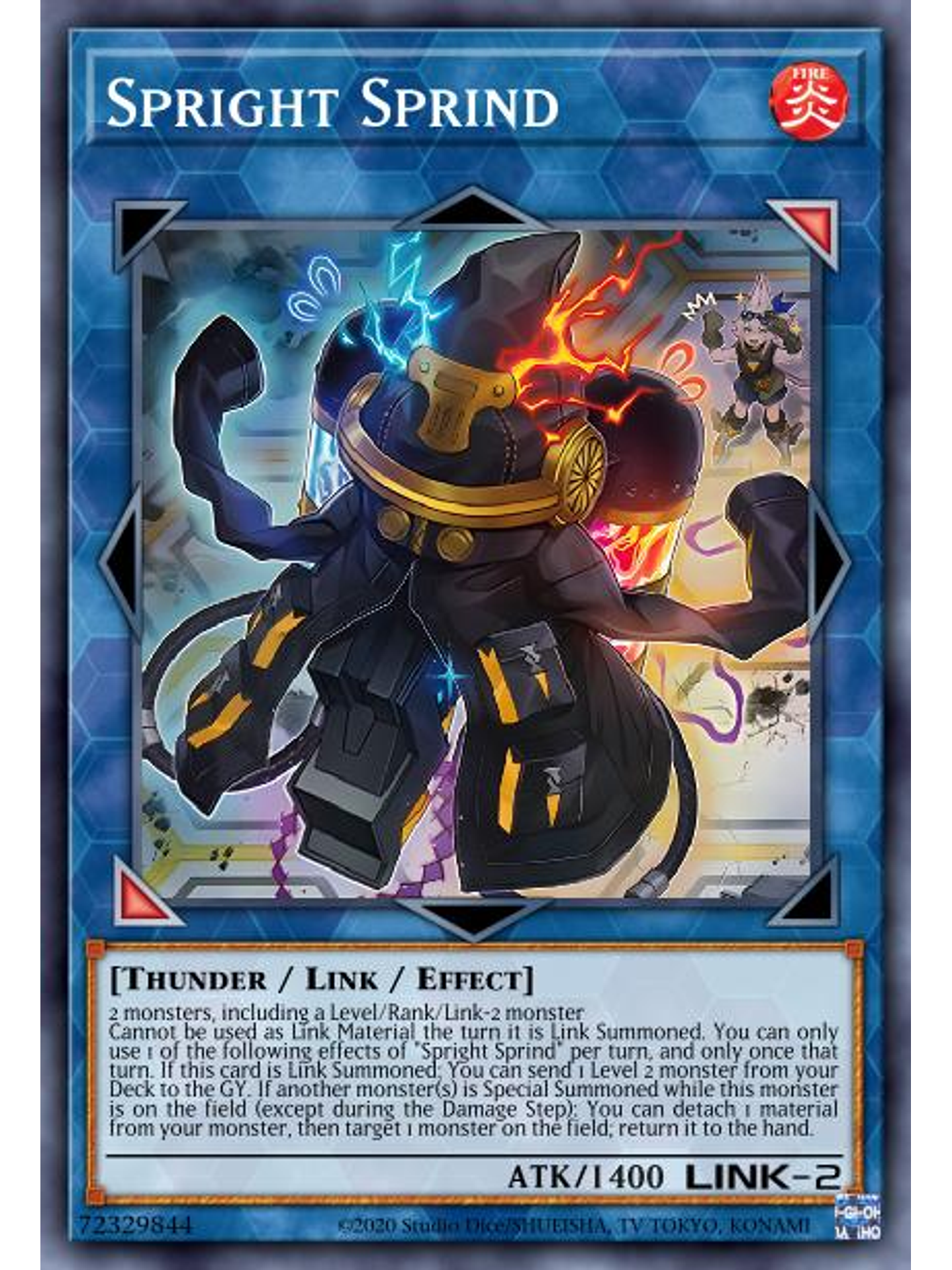 Spright Sprind  - DABL-EN048 - Secret Rare 1st Edition 1